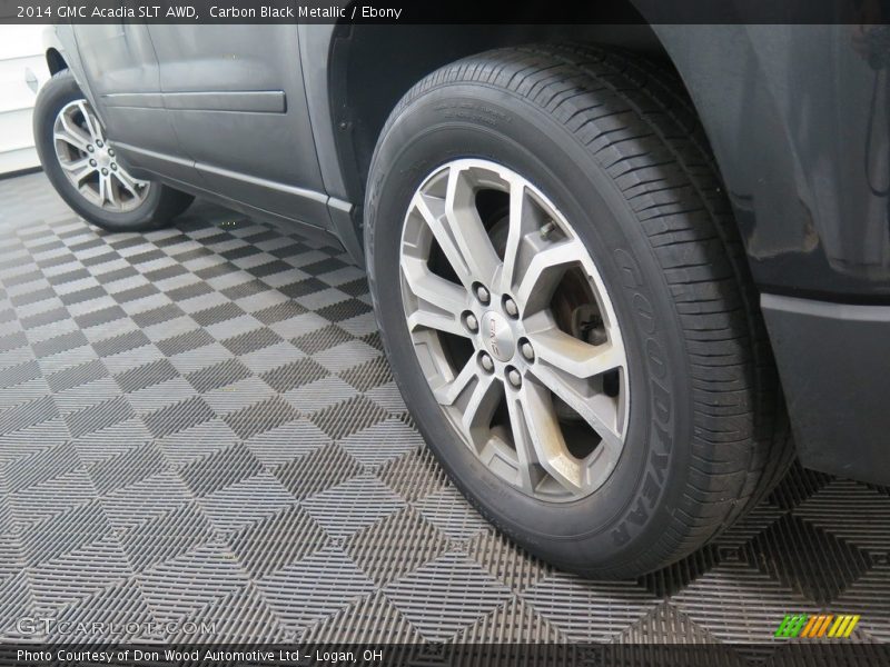 Carbon Black Metallic / Ebony 2014 GMC Acadia SLT AWD