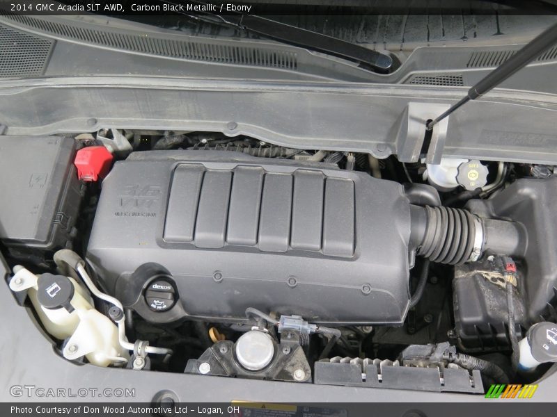 Carbon Black Metallic / Ebony 2014 GMC Acadia SLT AWD