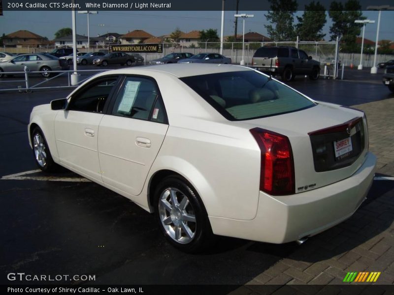 White Diamond / Light Neutral 2004 Cadillac CTS Sedan