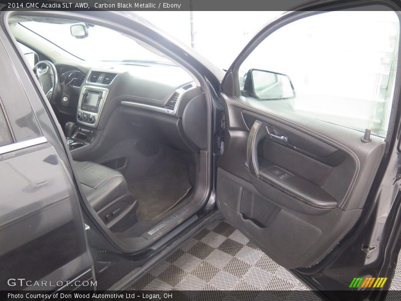 Carbon Black Metallic / Ebony 2014 GMC Acadia SLT AWD