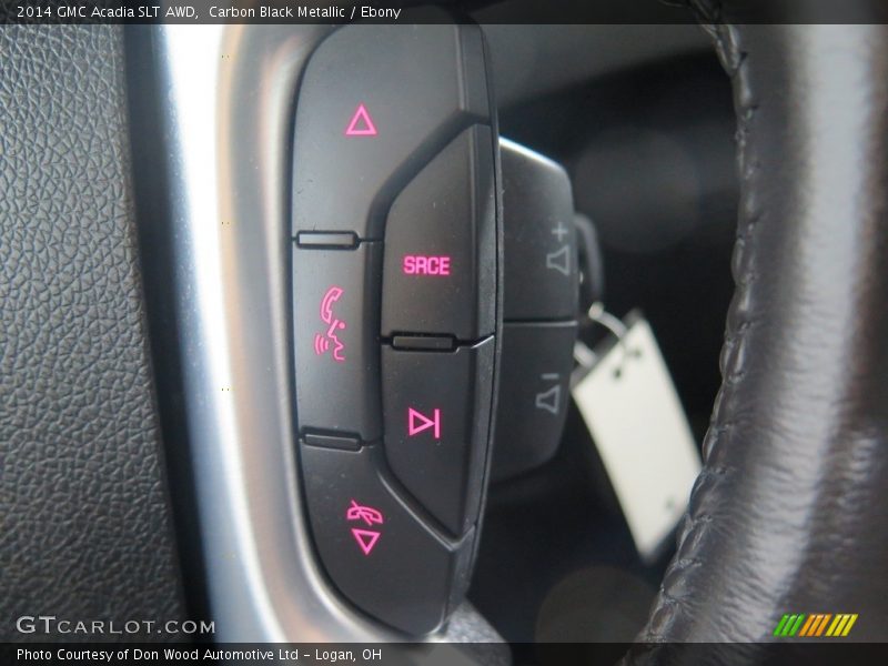 Carbon Black Metallic / Ebony 2014 GMC Acadia SLT AWD