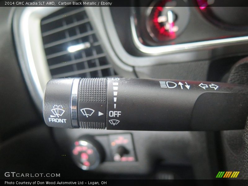 Carbon Black Metallic / Ebony 2014 GMC Acadia SLT AWD