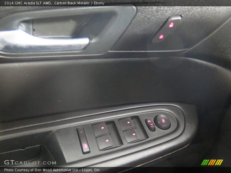 Carbon Black Metallic / Ebony 2014 GMC Acadia SLT AWD