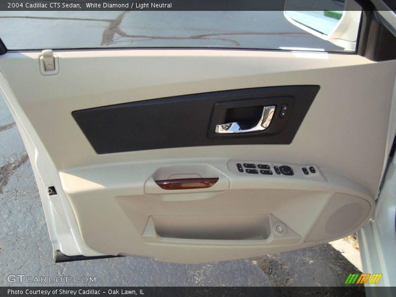 White Diamond / Light Neutral 2004 Cadillac CTS Sedan