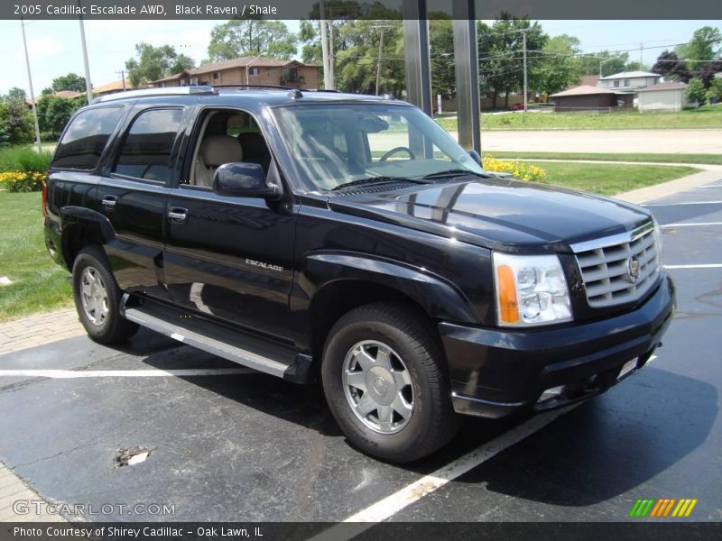 Black Raven / Shale 2005 Cadillac Escalade AWD