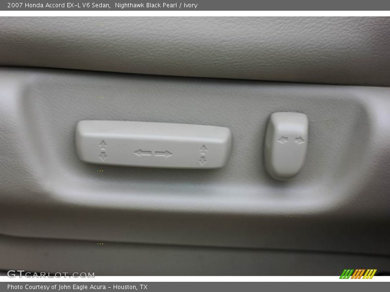 Nighthawk Black Pearl / Ivory 2007 Honda Accord EX-L V6 Sedan