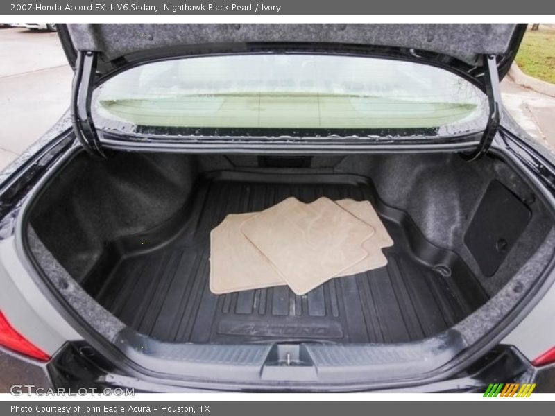 Nighthawk Black Pearl / Ivory 2007 Honda Accord EX-L V6 Sedan