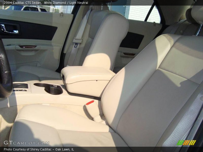 White Diamond / Light Neutral 2004 Cadillac CTS Sedan