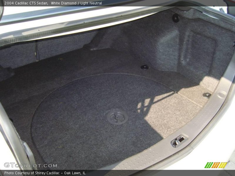 White Diamond / Light Neutral 2004 Cadillac CTS Sedan