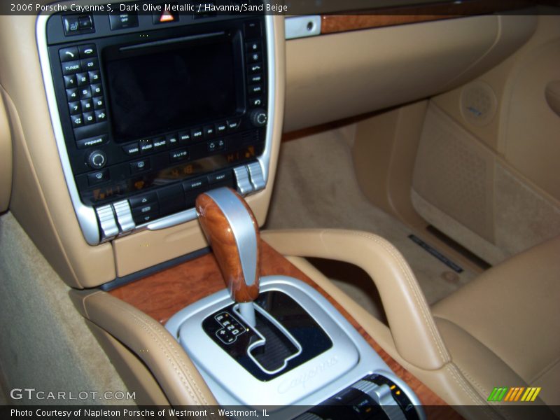 Dark Olive Metallic / Havanna/Sand Beige 2006 Porsche Cayenne S