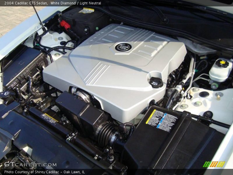 White Diamond / Light Neutral 2004 Cadillac CTS Sedan