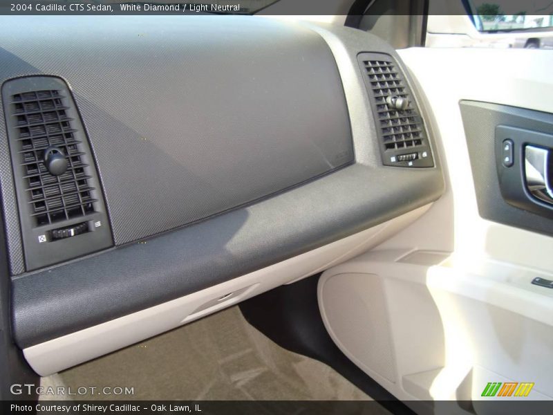 White Diamond / Light Neutral 2004 Cadillac CTS Sedan