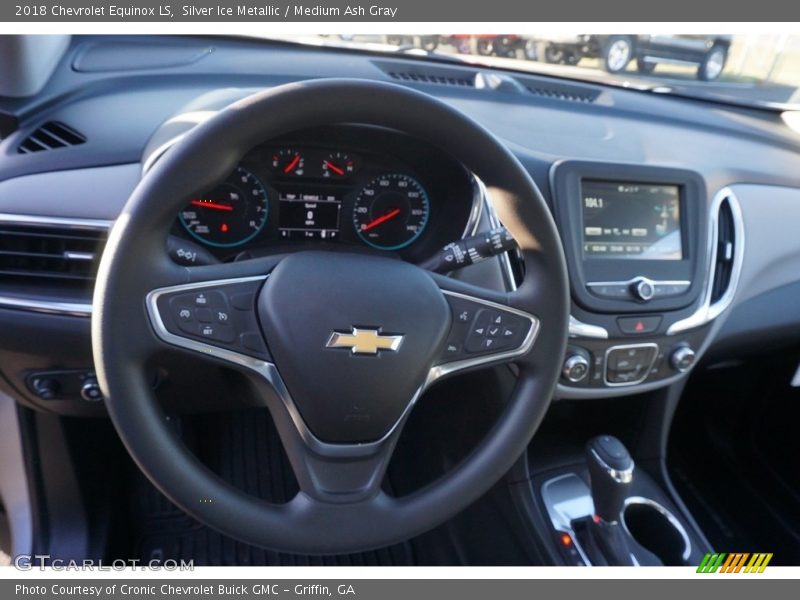 Silver Ice Metallic / Medium Ash Gray 2018 Chevrolet Equinox LS