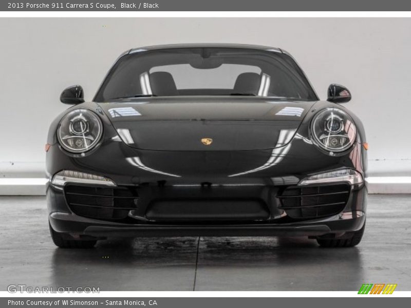 Black / Black 2013 Porsche 911 Carrera S Coupe