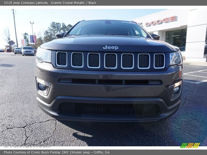 Granite Crystal Metallic / Black 2018 Jeep Compass Latitude