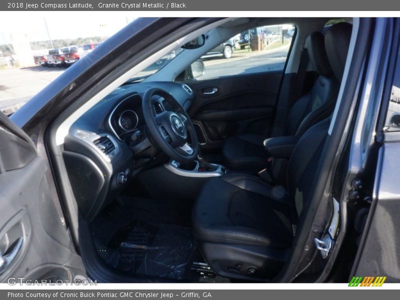 Granite Crystal Metallic / Black 2018 Jeep Compass Latitude