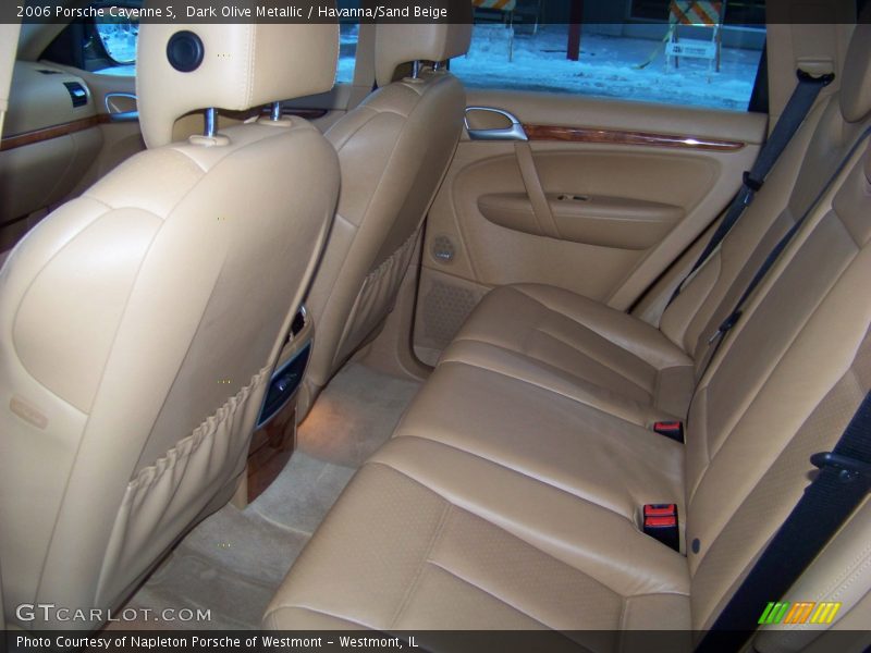 Dark Olive Metallic / Havanna/Sand Beige 2006 Porsche Cayenne S