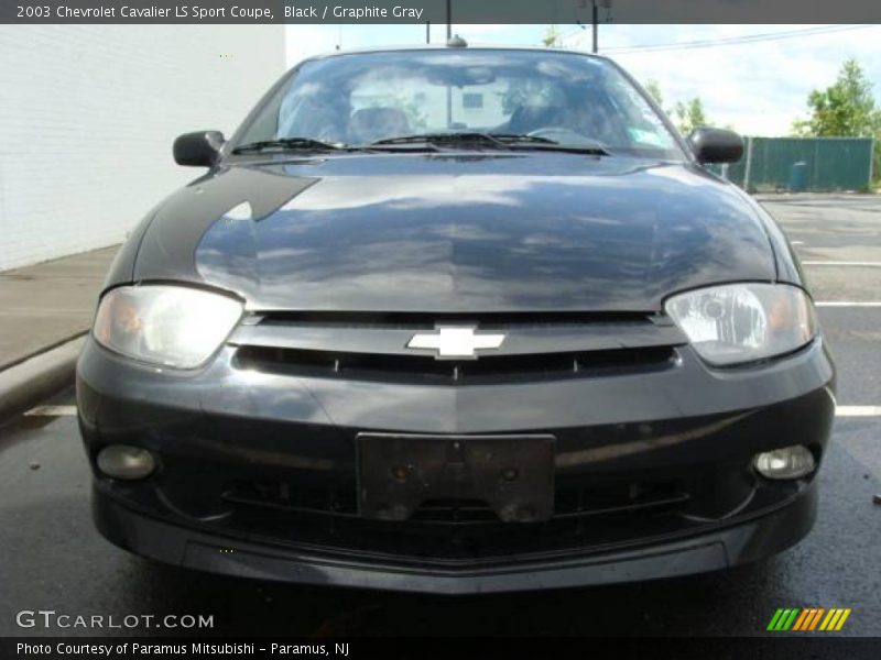 Black / Graphite Gray 2003 Chevrolet Cavalier LS Sport Coupe