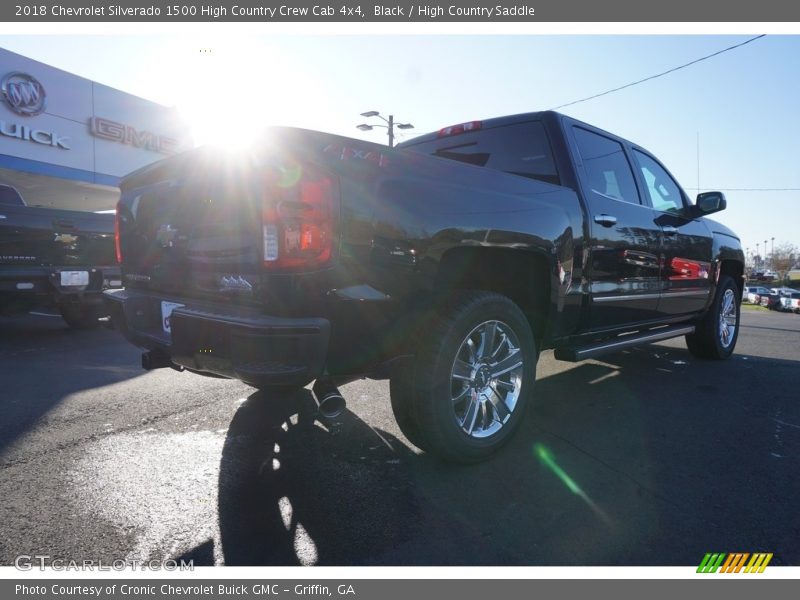 Black / High Country Saddle 2018 Chevrolet Silverado 1500 High Country Crew Cab 4x4