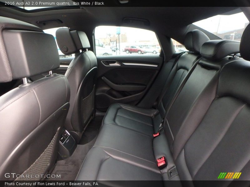 Ibis White / Black 2016 Audi A3 2.0 Premium quattro
