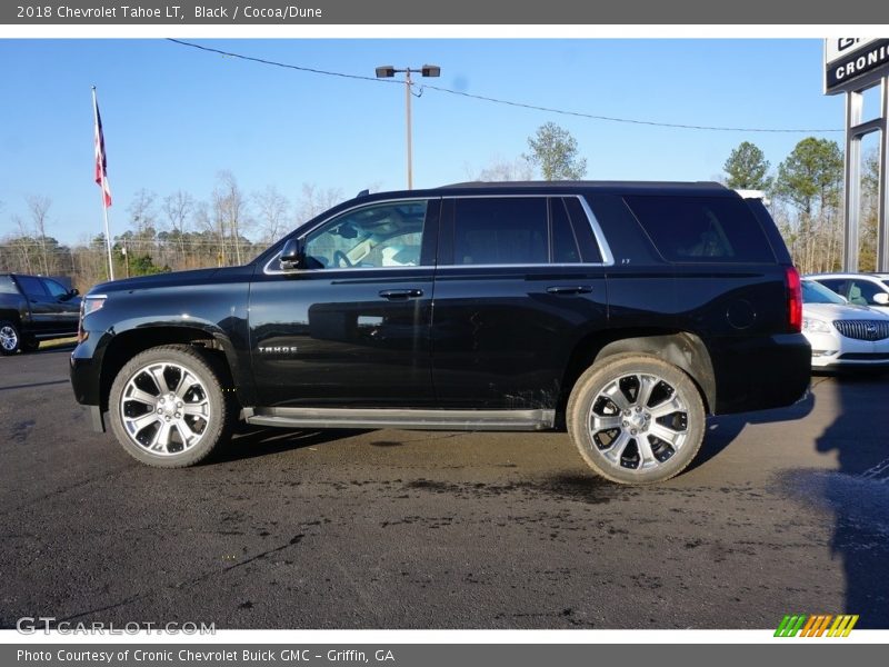 Black / Cocoa/Dune 2018 Chevrolet Tahoe LT