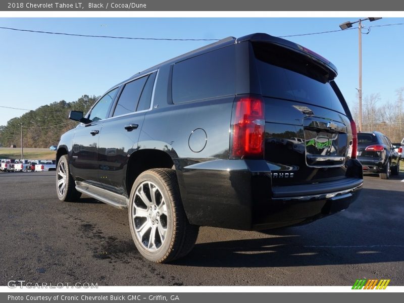 Black / Cocoa/Dune 2018 Chevrolet Tahoe LT
