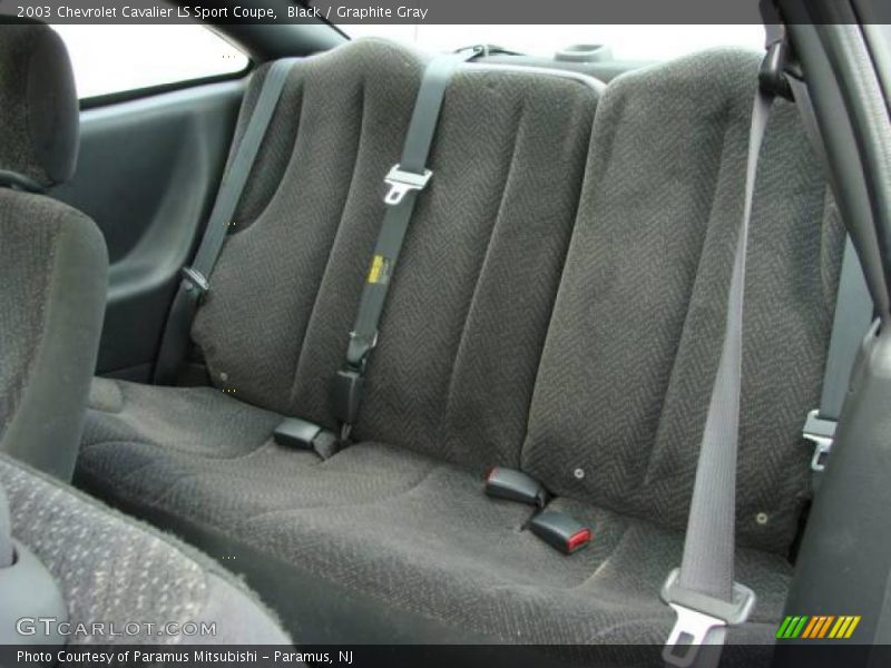 Black / Graphite Gray 2003 Chevrolet Cavalier LS Sport Coupe