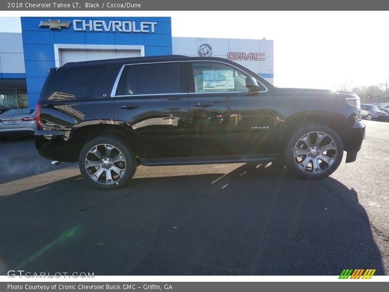 Black / Cocoa/Dune 2018 Chevrolet Tahoe LT