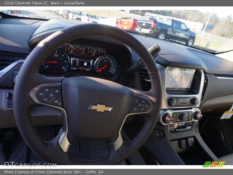 Black / Cocoa/Dune 2018 Chevrolet Tahoe LT