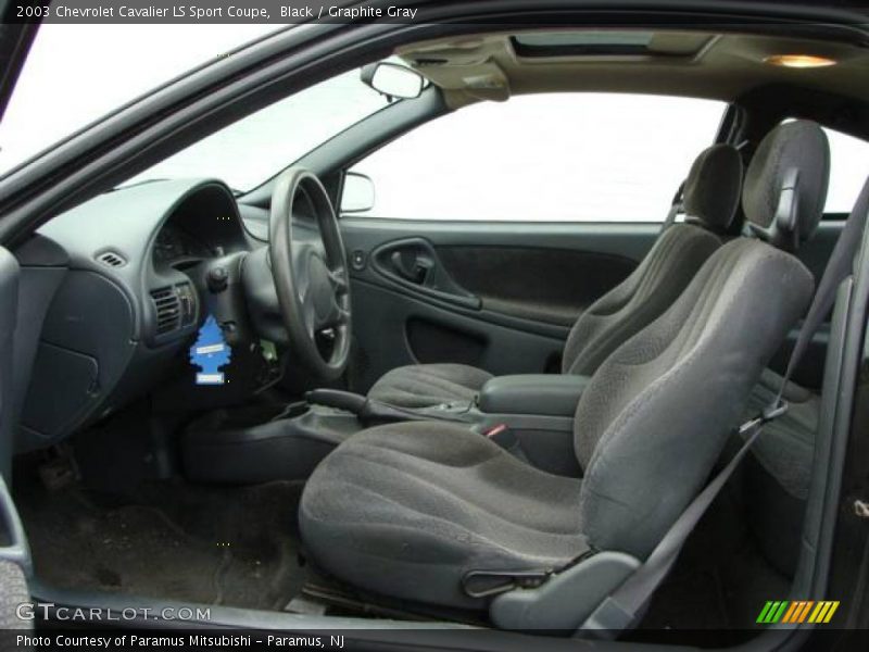 Black / Graphite Gray 2003 Chevrolet Cavalier LS Sport Coupe