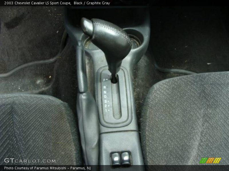 Black / Graphite Gray 2003 Chevrolet Cavalier LS Sport Coupe