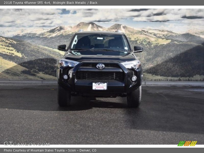 Midnight Black Metallic / Black 2018 Toyota 4Runner SR5 4x4