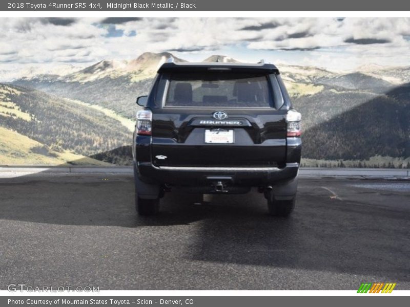 Midnight Black Metallic / Black 2018 Toyota 4Runner SR5 4x4