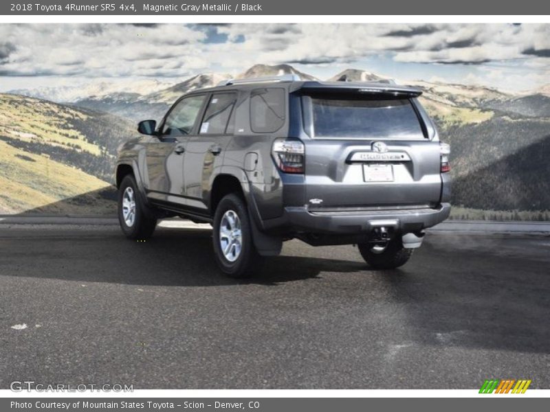 Magnetic Gray Metallic / Black 2018 Toyota 4Runner SR5 4x4