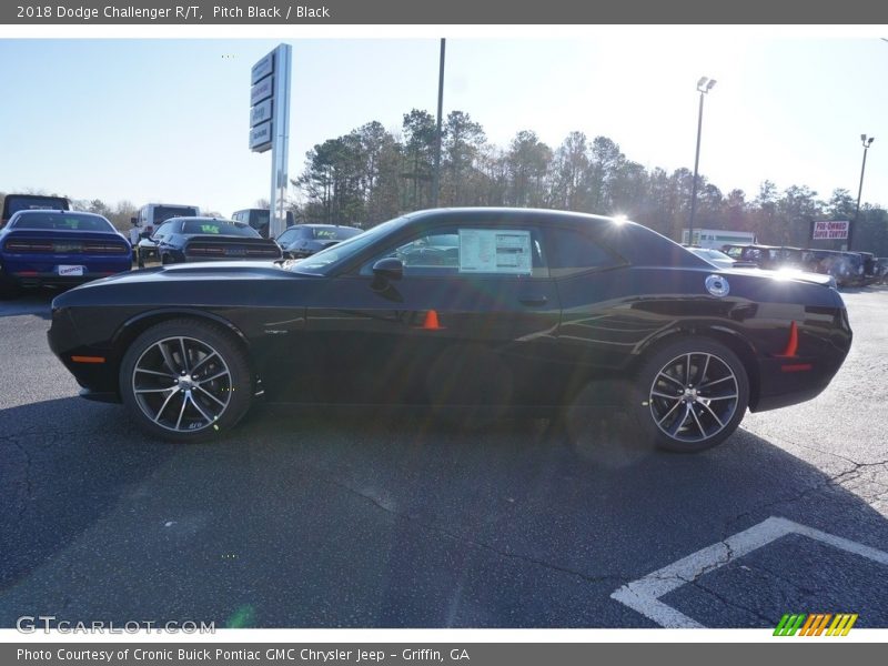 Pitch Black / Black 2018 Dodge Challenger R/T