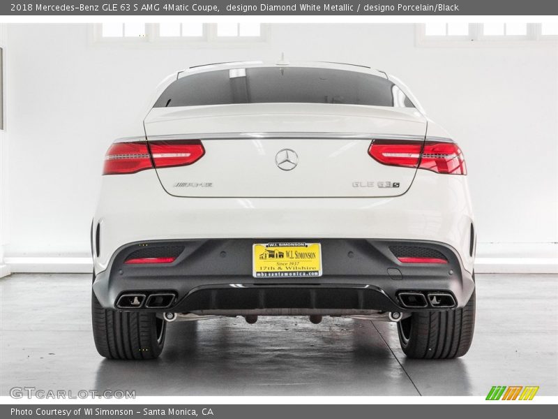 designo Diamond White Metallic / designo Porcelain/Black 2018 Mercedes-Benz GLE 63 S AMG 4Matic Coupe