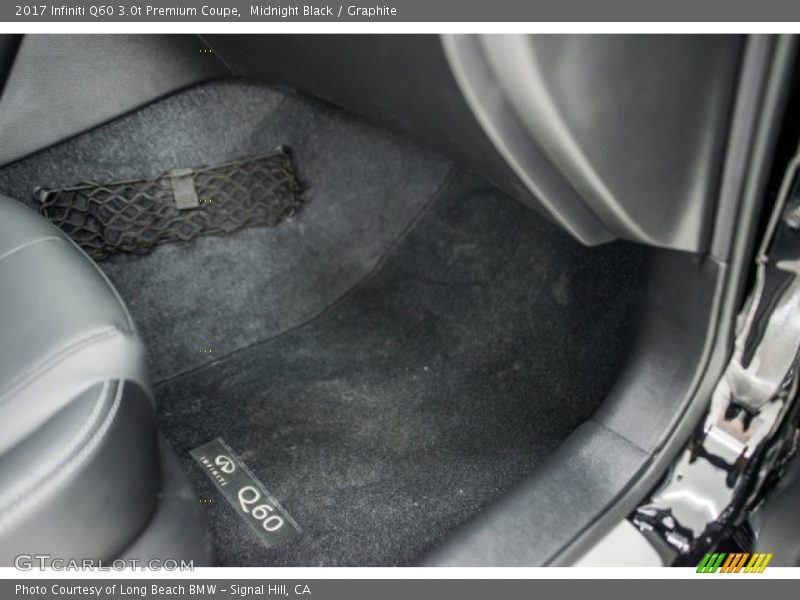 Midnight Black / Graphite 2017 Infiniti Q60 3.0t Premium Coupe