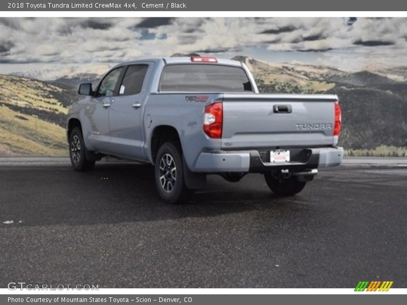 Cement / Black 2018 Toyota Tundra Limited CrewMax 4x4