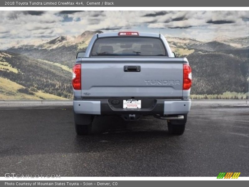 Cement / Black 2018 Toyota Tundra Limited CrewMax 4x4