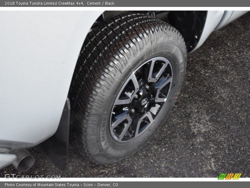 Cement / Black 2018 Toyota Tundra Limited CrewMax 4x4