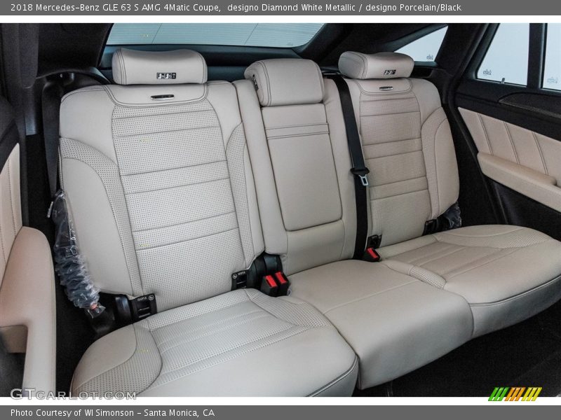 Rear Seat of 2018 GLE 63 S AMG 4Matic Coupe