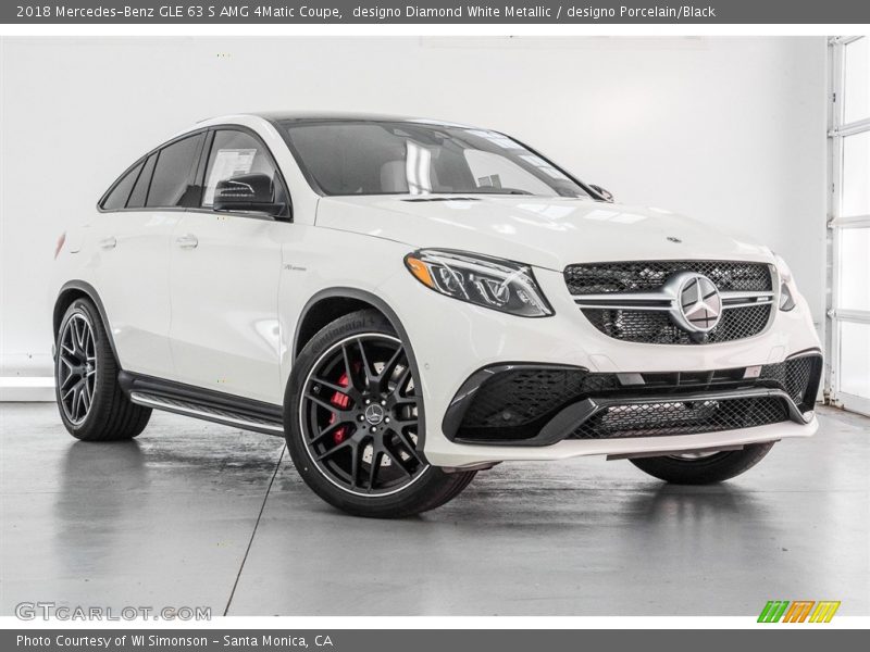 Front 3/4 View of 2018 GLE 63 S AMG 4Matic Coupe