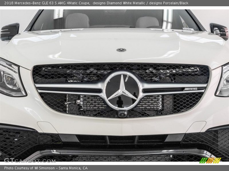 designo Diamond White Metallic / designo Porcelain/Black 2018 Mercedes-Benz GLE 63 S AMG 4Matic Coupe