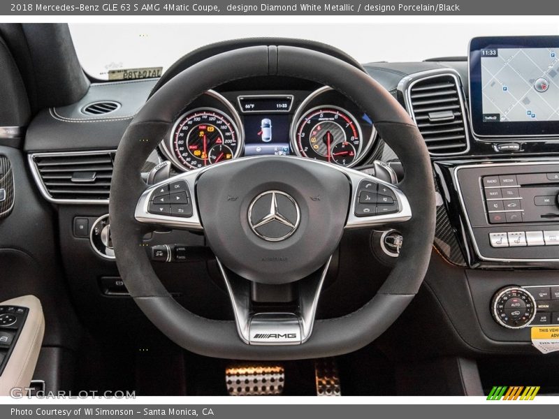  2018 GLE 63 S AMG 4Matic Coupe Steering Wheel