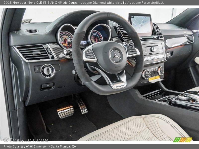 Dashboard of 2018 GLE 63 S AMG 4Matic Coupe