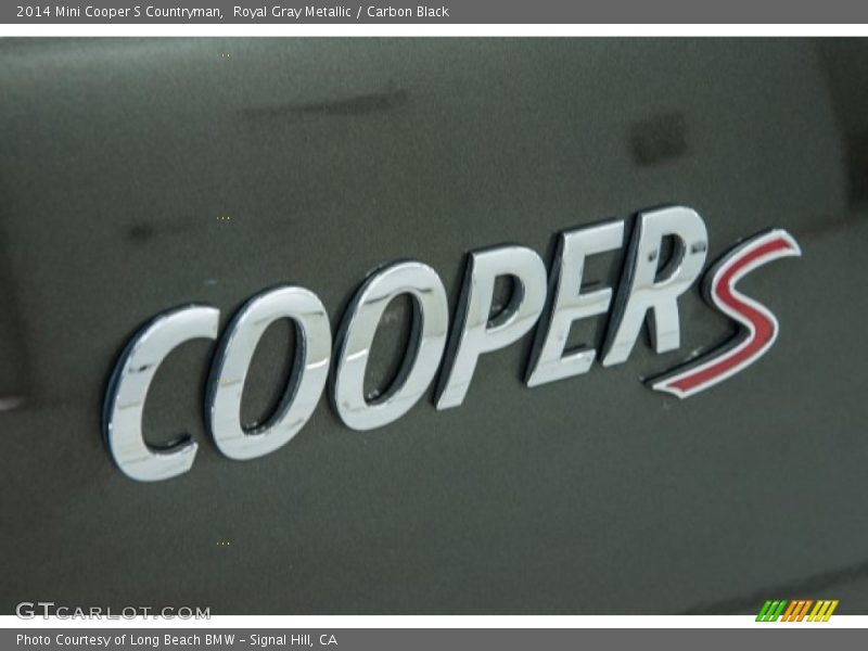 Royal Gray Metallic / Carbon Black 2014 Mini Cooper S Countryman