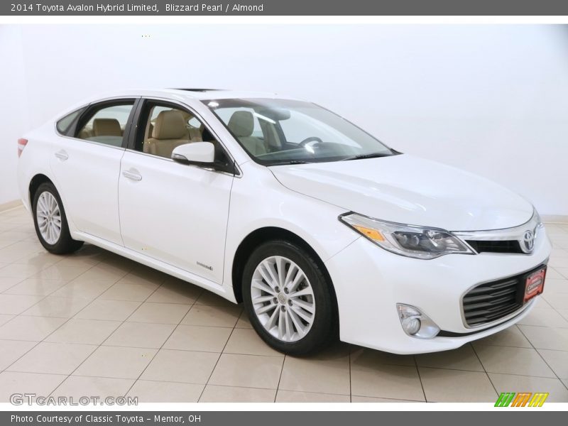 Blizzard Pearl / Almond 2014 Toyota Avalon Hybrid Limited