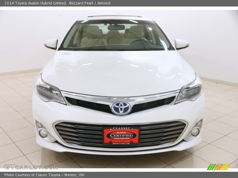 Blizzard Pearl / Almond 2014 Toyota Avalon Hybrid Limited