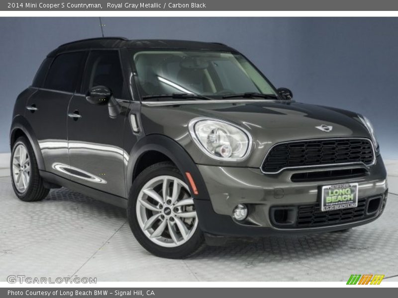 Royal Gray Metallic / Carbon Black 2014 Mini Cooper S Countryman