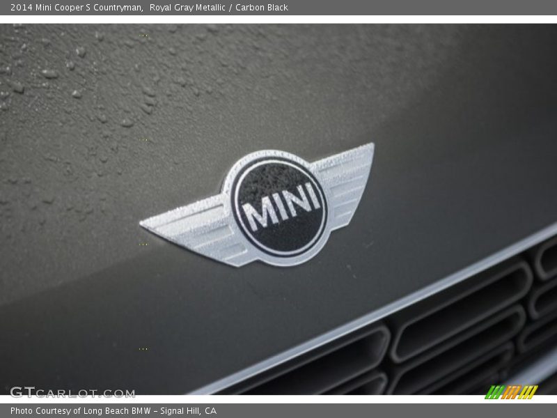 Royal Gray Metallic / Carbon Black 2014 Mini Cooper S Countryman